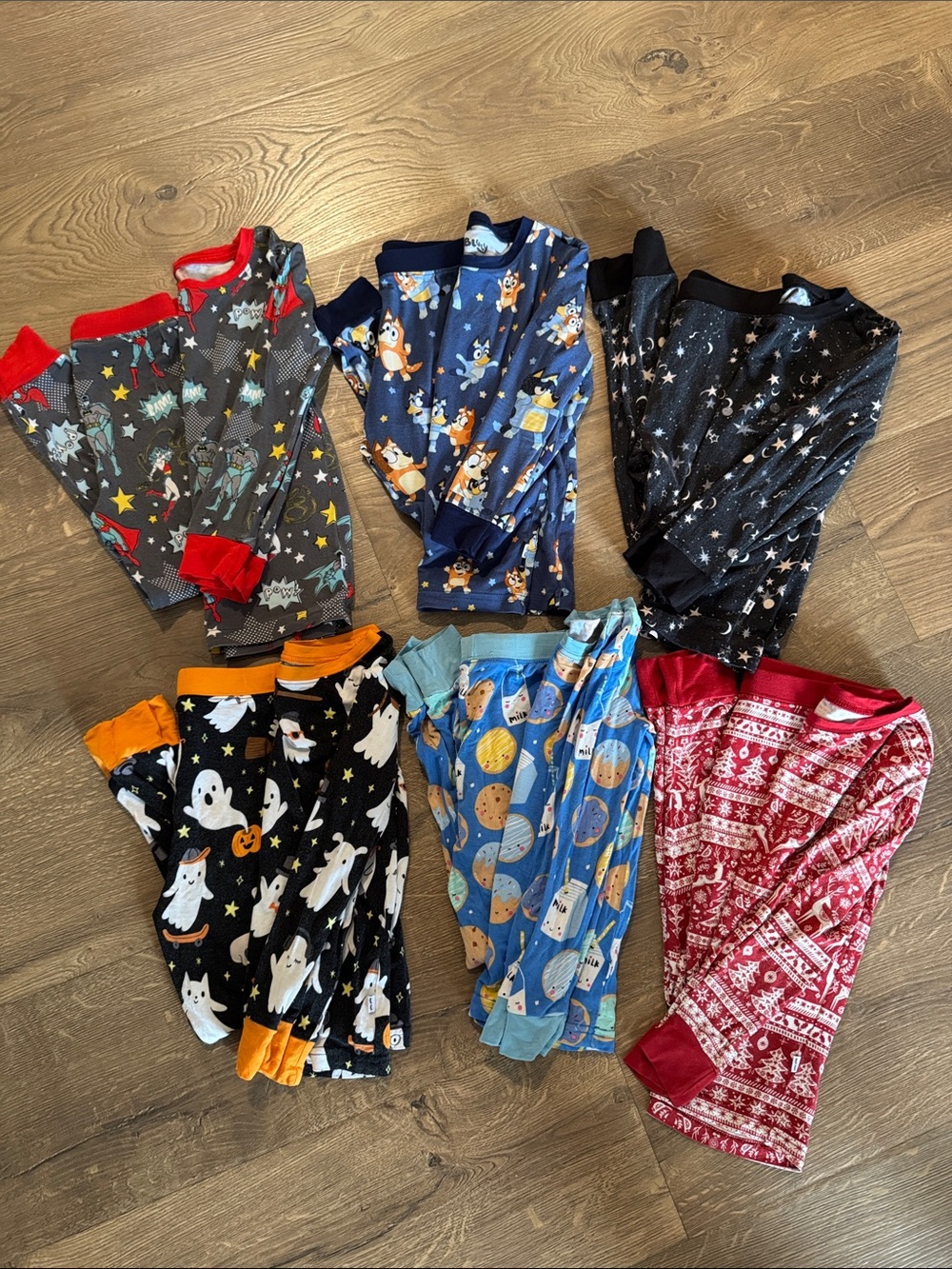 Little Sleepies 3T Lot of 6